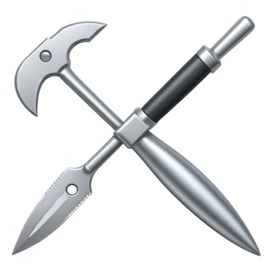 generate me a metalic cutter sticker