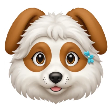 Dog luna sticker