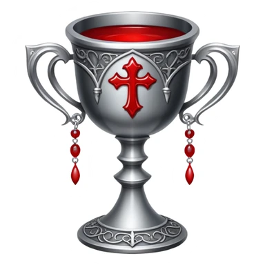 gothic chalice with blood sticker