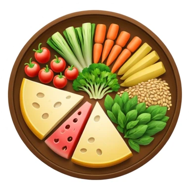 Balance meal sticker