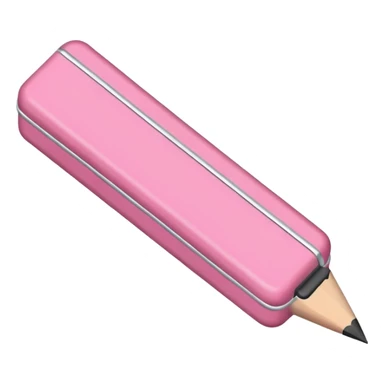 a pencil eraser sticker