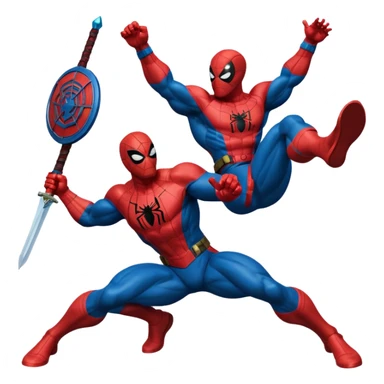 Spiderman,Hulk,Superman,Deadpool,doctor strange sticker