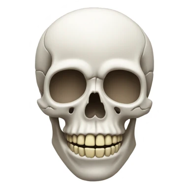skull with ྀིྀི sticker