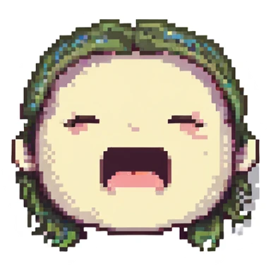 laughing face sticker