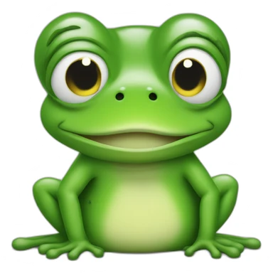 Grenouille qui pleure  sticker