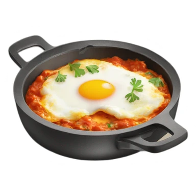 shakshuka with one egg only sticker