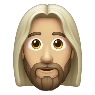 Jesucristo orando sticker