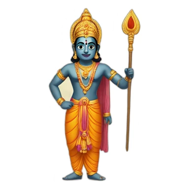 Lord Rama sticker