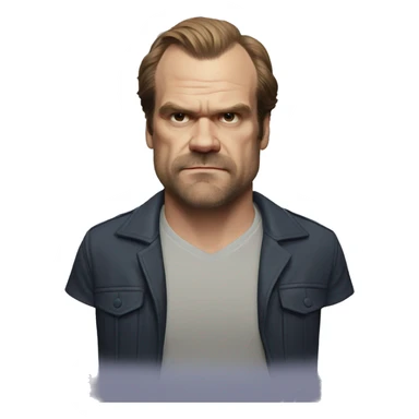 david harbour sticker