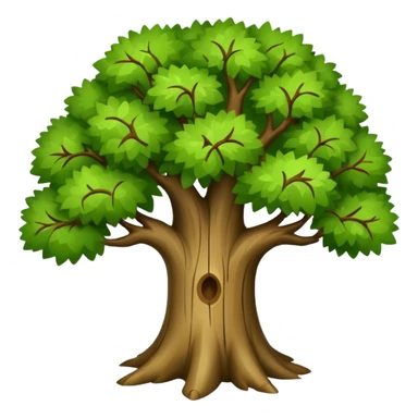 single big Tree with branches  sticker