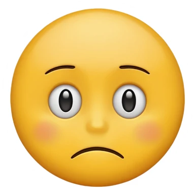 A sad and smug emoji  sticker
