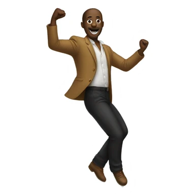 man dancing sticker