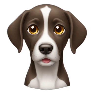 Cute little Pointer sticker