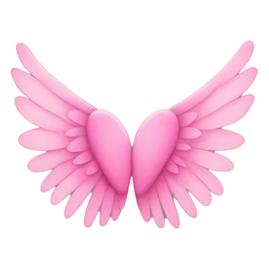 Pink wings  sticker