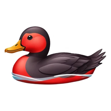 red scoter sticker