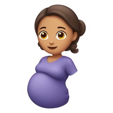 mujer embarazada sticker