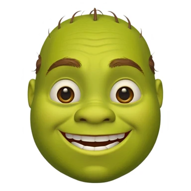 Shrek emoji sticker
