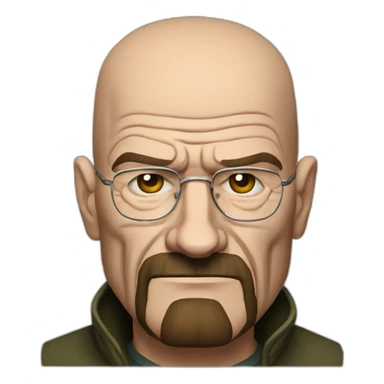 walter white disapointed sticker