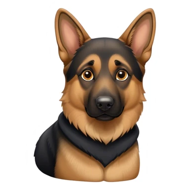German shepherd  sticker