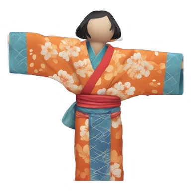 Kimono sticker