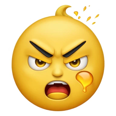 Emoji flicking you off  sticker