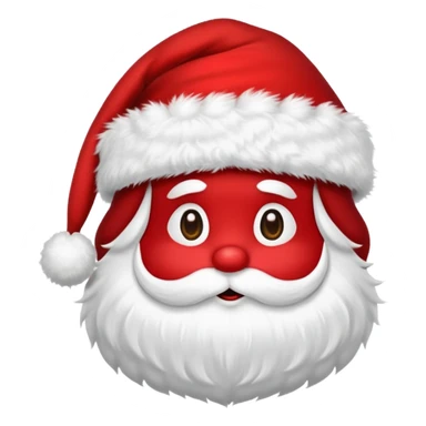 gorro do papai noel sticker