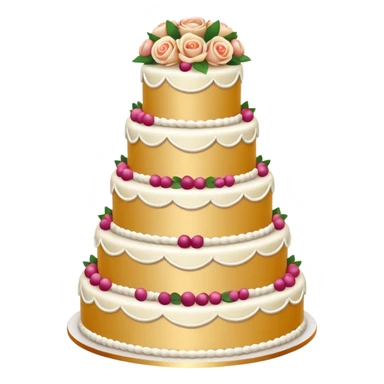 wedding cake sticker