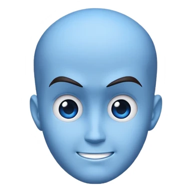 Megamind emoji sticker