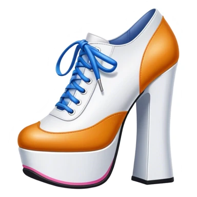 90’s spice girl platform shoes sticker