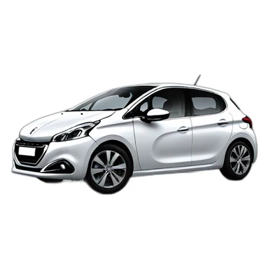 Peugeot 208 sticker