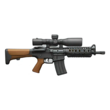 assault rifle sticker