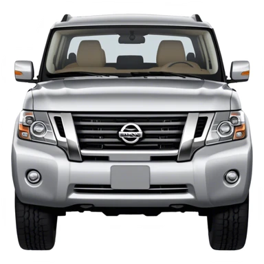 Nissan Patrol y62 - Nissan (Model Year: 2022) (Iconic colour: Silver) sticker