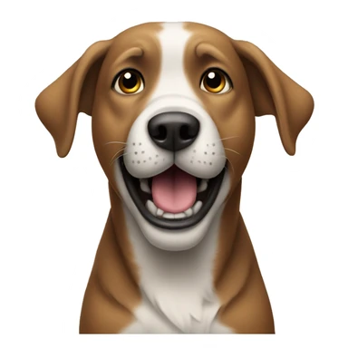 Dog singing a song sticker