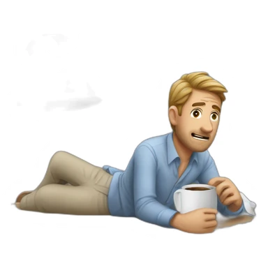 It was a typical Monday morning, and John was struggling to get up after hitting the snooze button multiple times. sticker