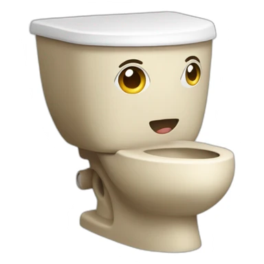 Skibidi toilet And there is the head of the toilet sticker