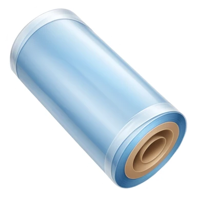 plastic wrap roll thin sticker