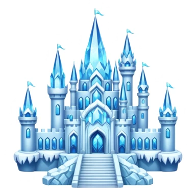 Ice Kingdom palace sticker
