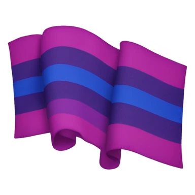 Bandera bisexual  sticker