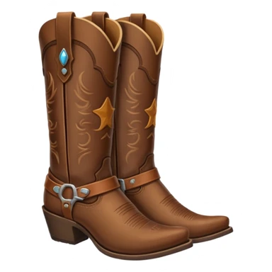 Western Cast cowboy boots sticker