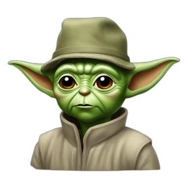 Yoda Ukrain army best general cap  sticker