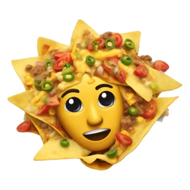 Loaded Nachos sticker