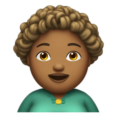 da'vine joy randolph fat woman sticker