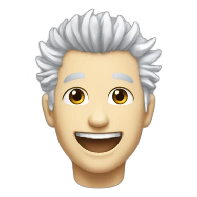 griffith from berserk laughing sticker