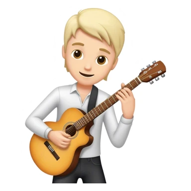 white person, musician, instrument, guitar, piano, violin, performance, music, playing, melody, talent, sound, notes, skilled, artist, creativity sticker