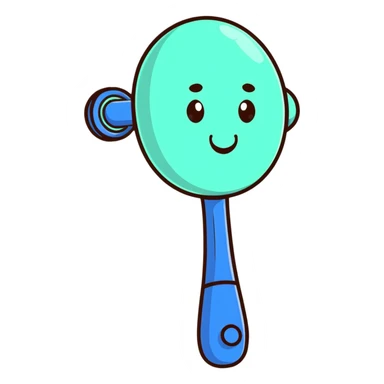 baby rattle sticker