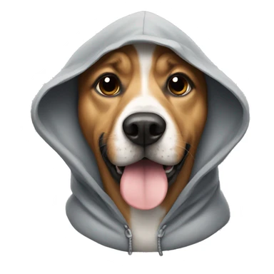 Dogs with hood sticker