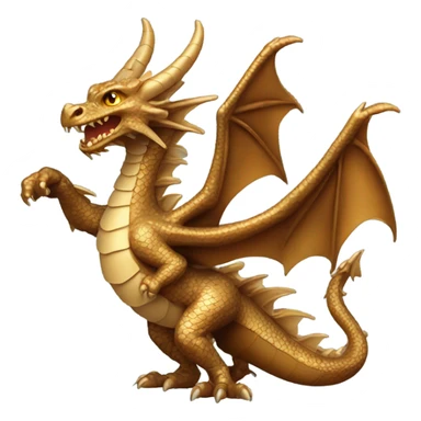 bronze dragon giving thumbs up sticker