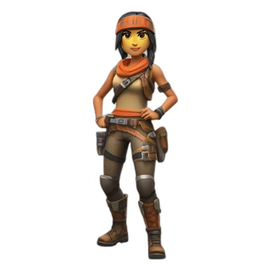 Renegade raider fornite sticker