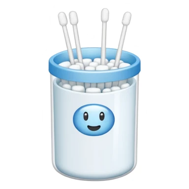 ear cotton sticks packet sticker