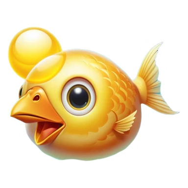 Chicken, luminous egg yolk, and bright fish floating around an ethereal open eye, whose pupil emits a golden ray toward the skin and surrounding cells. As the ray touches the body surface, layers of skin renew with warm light, revealing clarity, expanded vision, and an aura of renewal. sticker